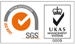 ISO9001-UKAS-logo SGS logo